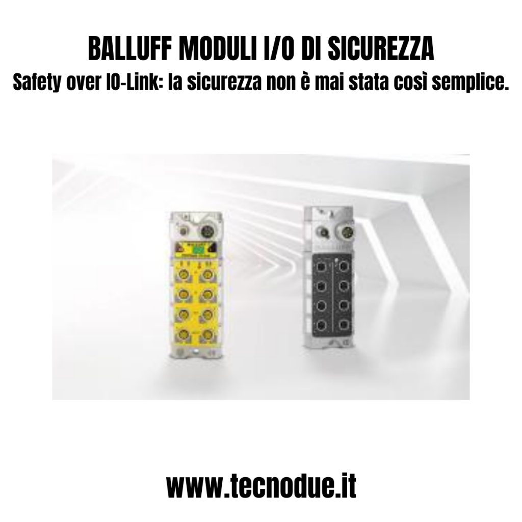 BALLUFF Moduli I/O di sicurezza